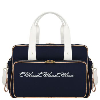 Navy Blue Logo Baby Changing Bag