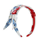 Girls White Cherry Headband, 1, hi-res