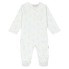 White Logo Babygrow, 2, hi-res