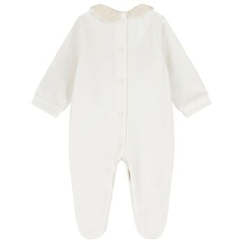 Ivory & Beige Teddy Bear Babygrow