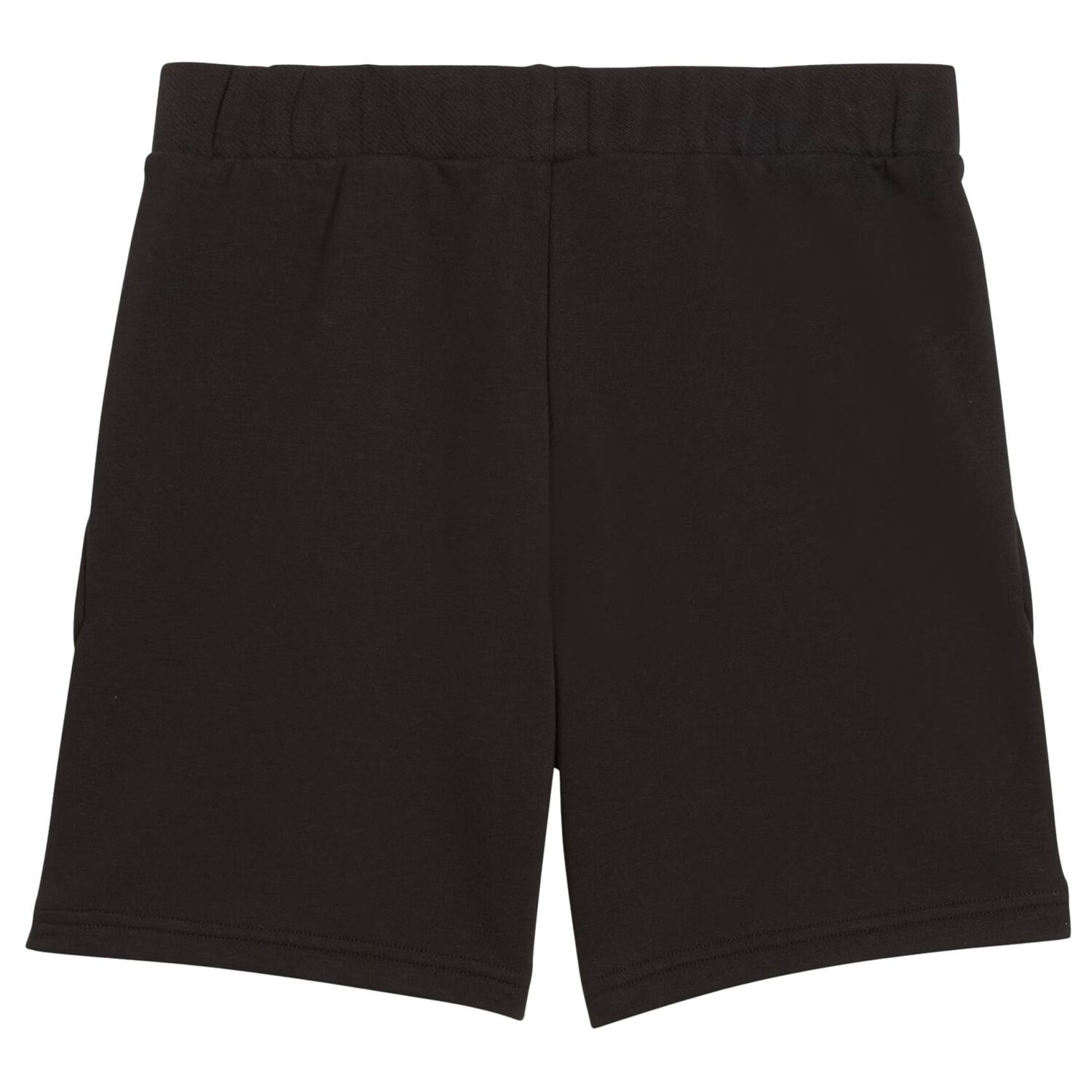 Boys Black Logo Shorts, 1, hi-res