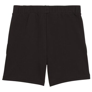 Boys Black Logo Shorts