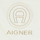 بطانية بالشعار باللون العاجي والذهبي, 1, hi-res