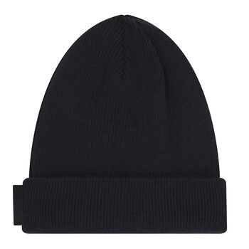 Baby Boys Black Ikonik Karl Knitted Hat