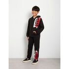 بنطلون رياضي أولاد بالشعار باللون الأسود, 2, hi-res