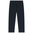 بدلة باللون زرقاء داكنة للأولاد, 1, hi-res