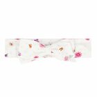 Baby Girls White Printed Headband, 1, hi-res