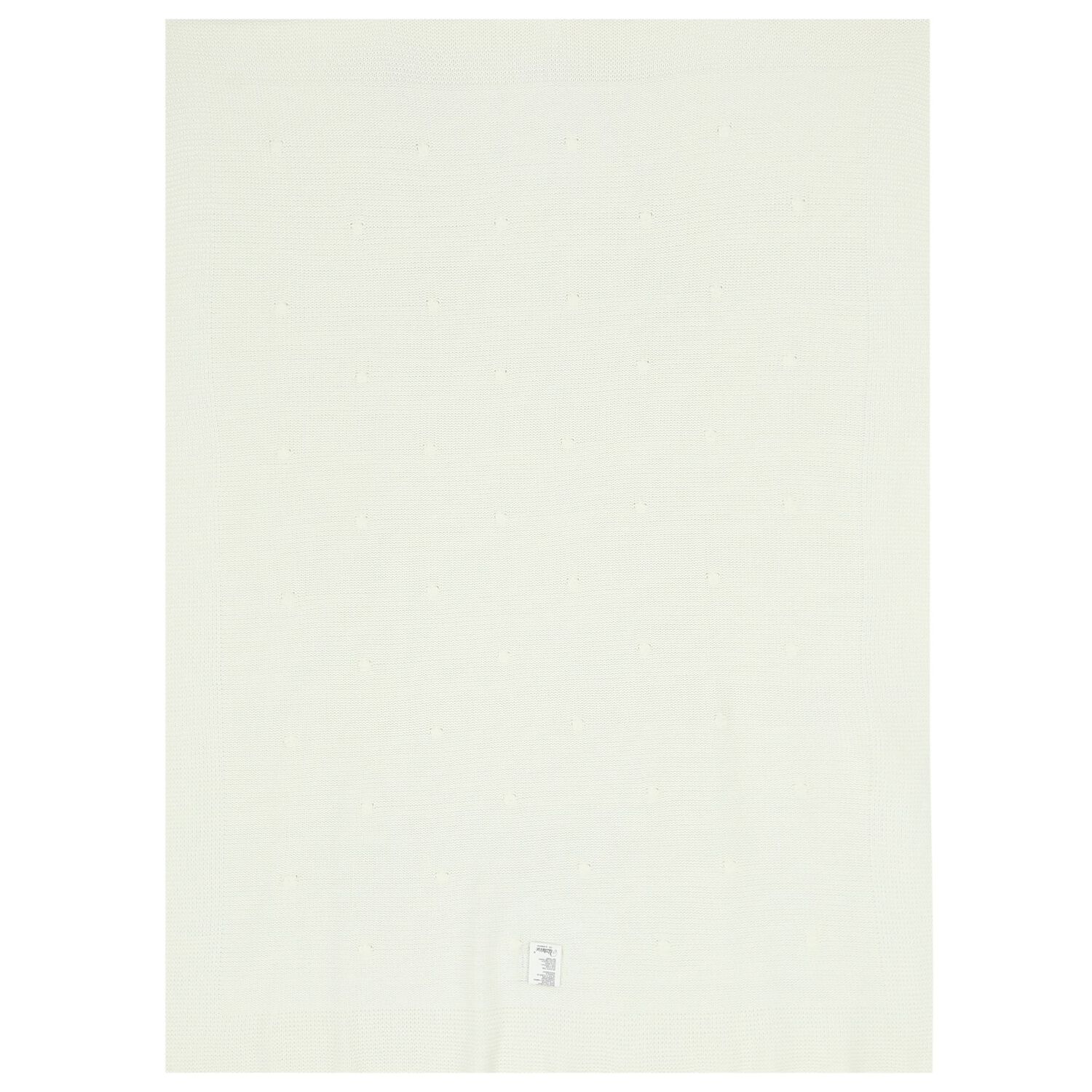 Ivory Baby Knitted Blanket, 1, hi-res