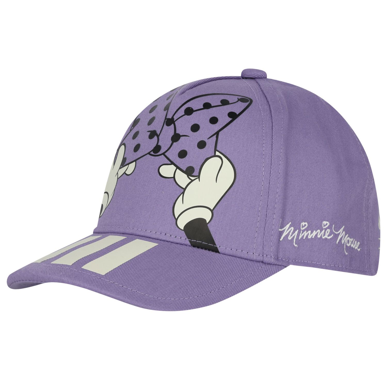Girls Purple Minnie Mouse Bow Disney Cap, 1, hi-res
