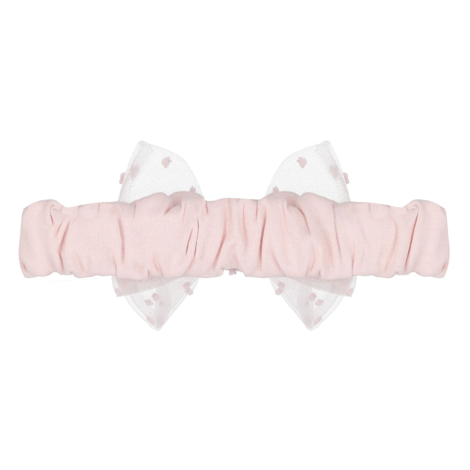 Baby Girls Pink Bow Babygrow Set, 1, hi-res