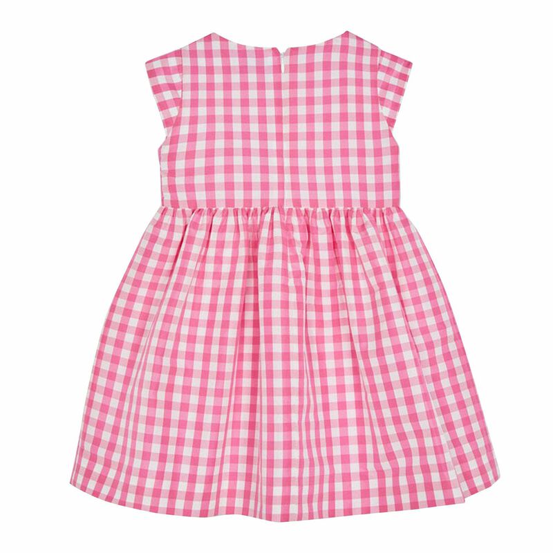 Girls Pink & White Dress, 1, hi-res image number null