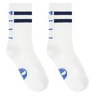 Boys White Logo Socks ( 2-Pack ), 1, hi-res