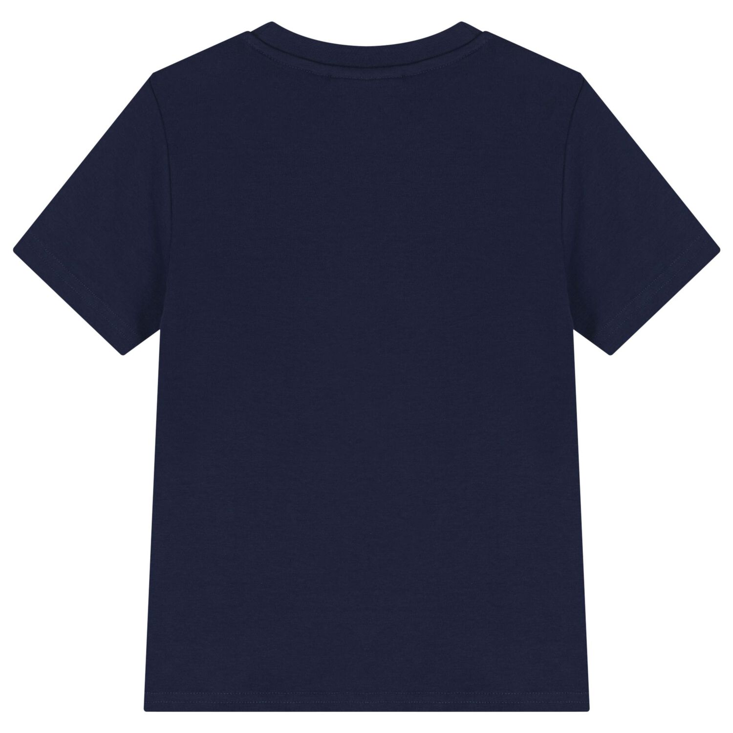 Boys Navy Blue Logo T-Shirt , 5, hi-res