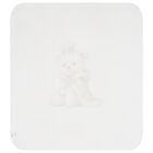 Ivory Teddy Bear Baby Blanket, 1, hi-res