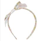 ربطة رأس للبنات باللون العاجي و الوردى, 1, hi-res