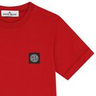 Boys Red Logo T-Shirt, 2, hi-res
