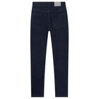 Boys Navy Blue Denim Jeans, 1, hi-res