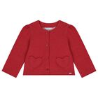 Younger Girls Beige & Red Legging Set, 1, hi-res