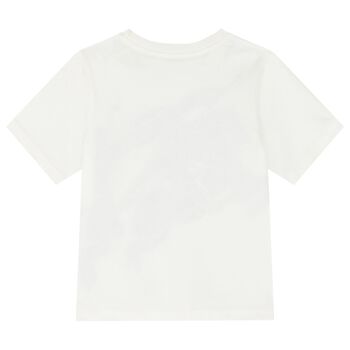 White Logo Thomas Bear T-Shirt