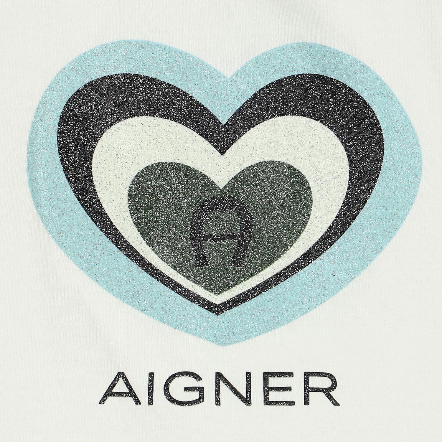 تيشيرت بالشعار باللون العاجي للبنات , 1, hi-res image number null