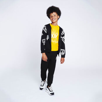 Boys Orange Logo T-Shirt