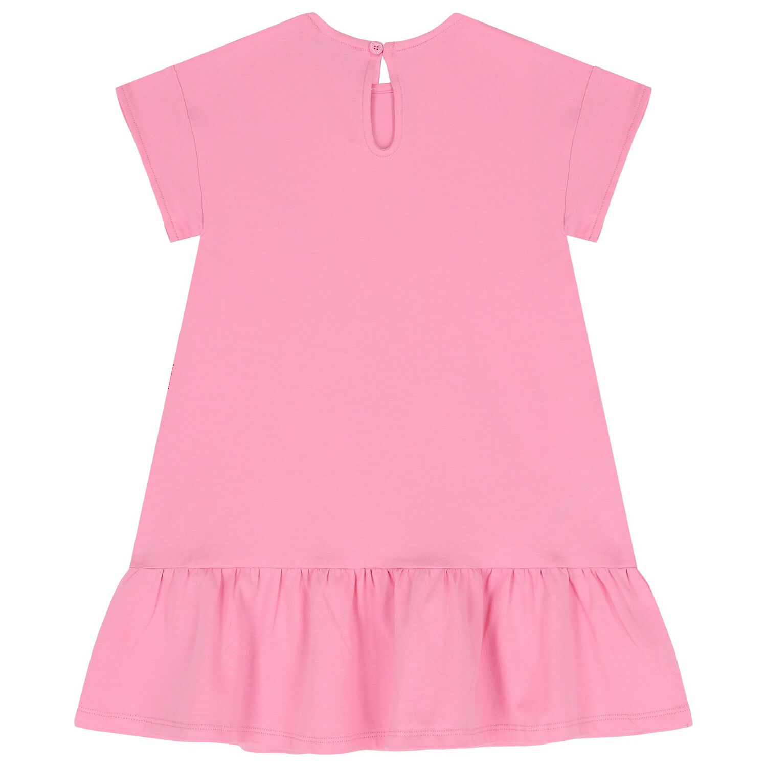 فستان بنات بطبعة باللون الوردي, 2, hi-res image number null