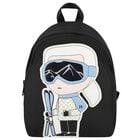 Black Ikonik Karl Backpack ( 27cm ), 1, hi-res