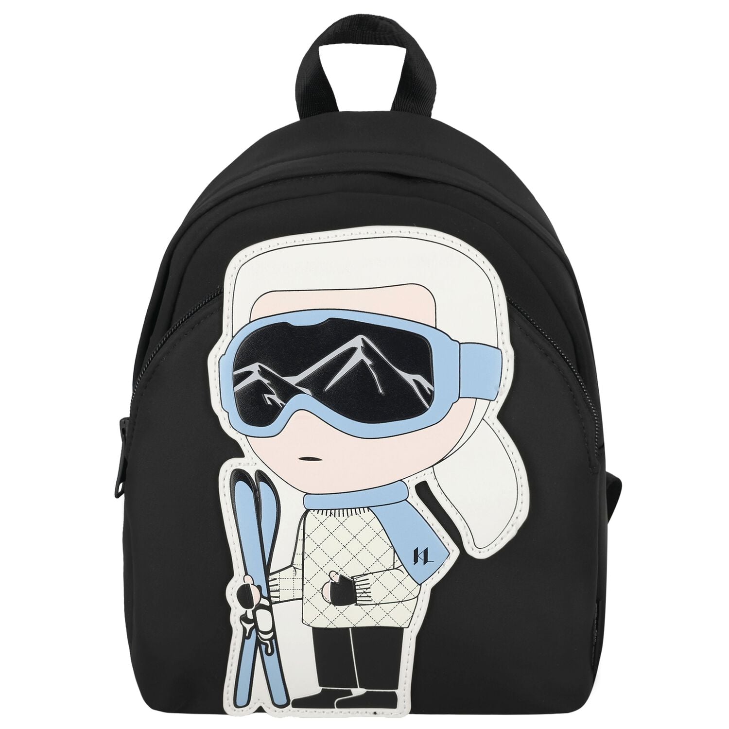 Black Ikonik Karl Backpack ( 27cm ), 1, hi-res