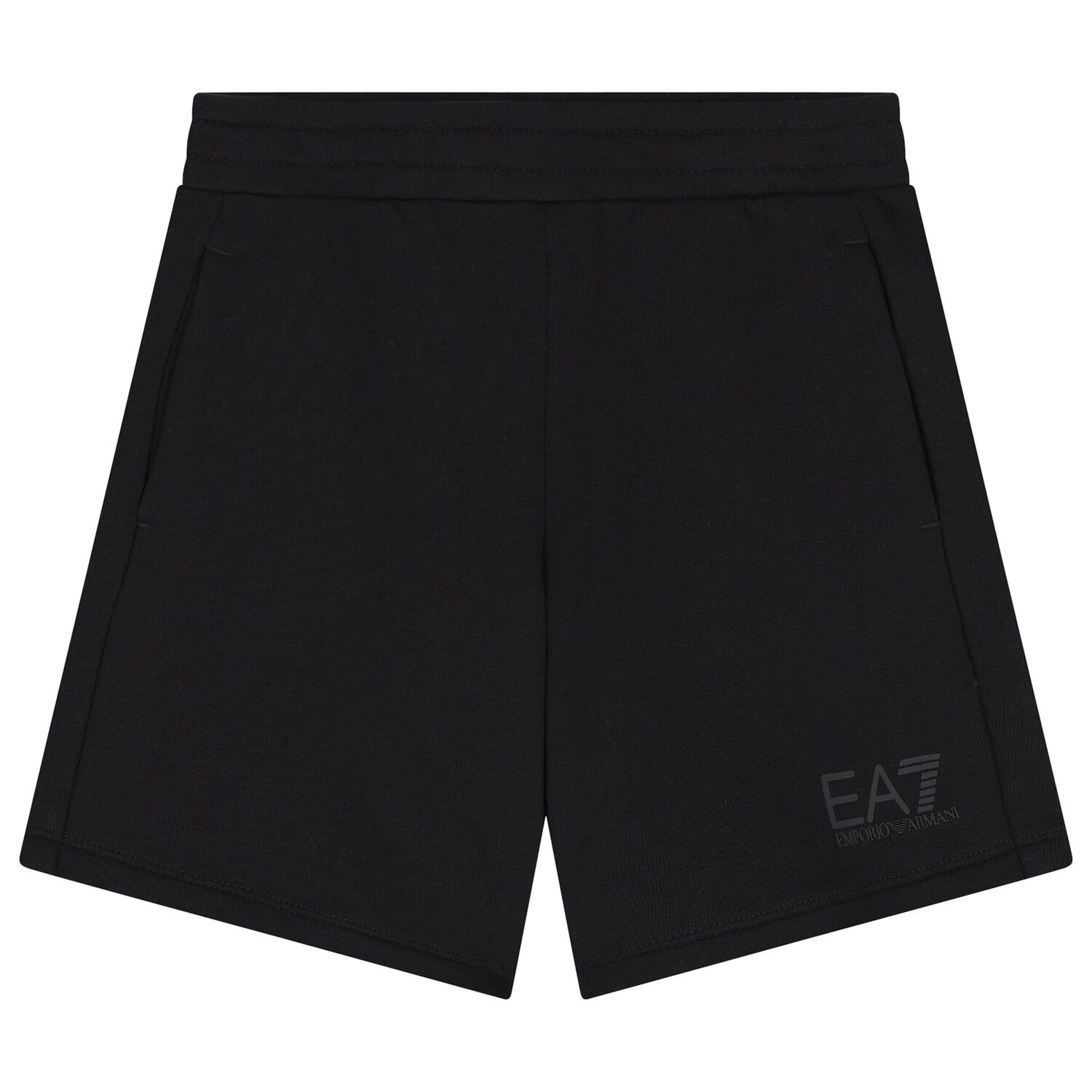 Boys Orange & Black Logo Shorts Set, 4, hi-res