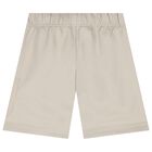 Grey & Beige Lion King Logo Shorts Set, 1, hi-res