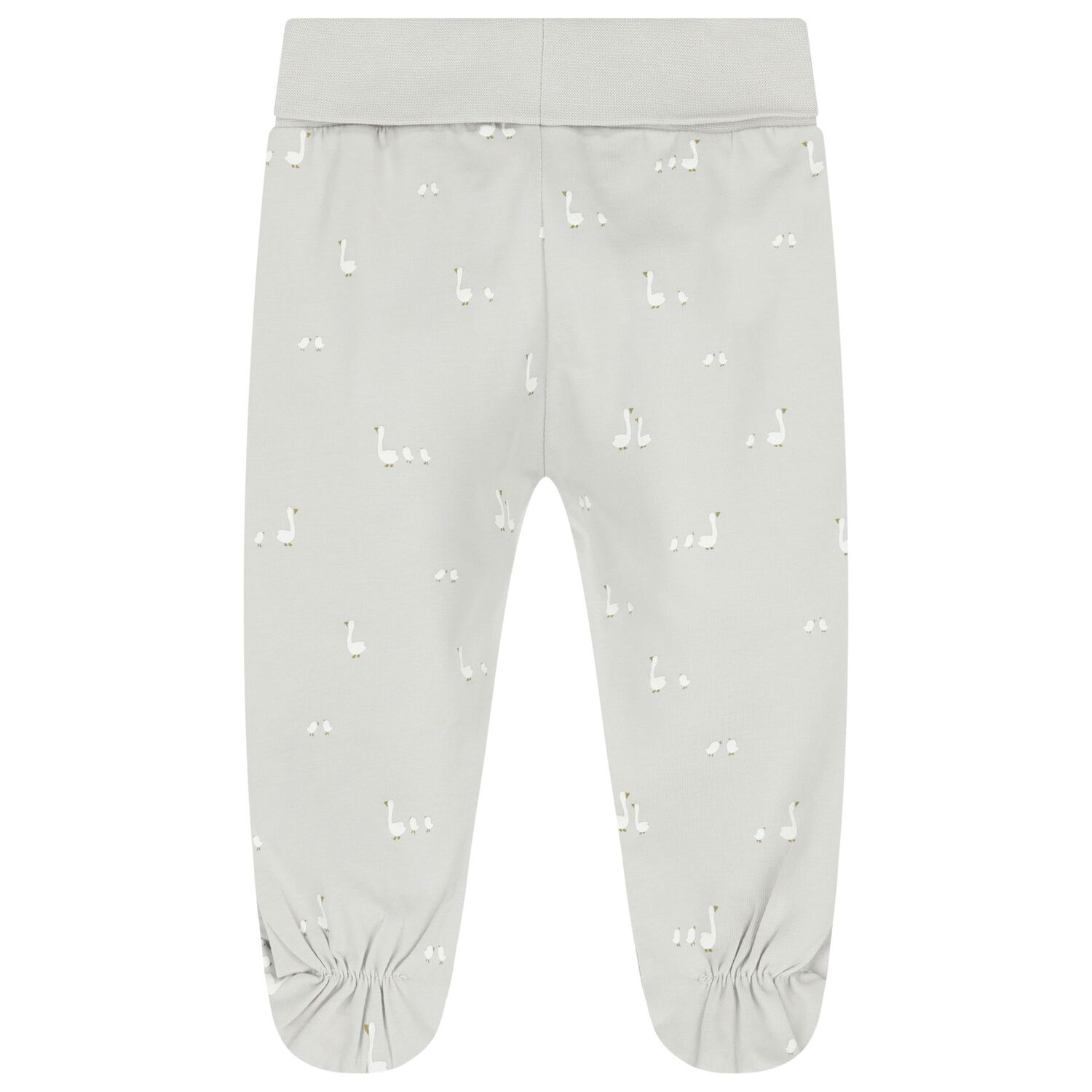 طقم أفرول قطعتين باللون العاجي والرمادي , 1, hi-res