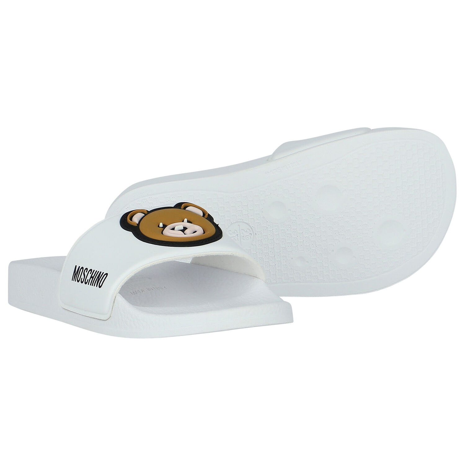 White Teddy Bear Logo Sliders, 2, hi-res