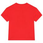 Boys Red Turtle T-Shirt, 1, hi-res
