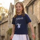 Girls Blue Disney T-Shirt, 1, hi-res