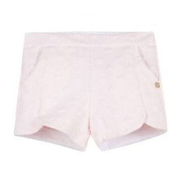 Girls Pink Heart Shorts