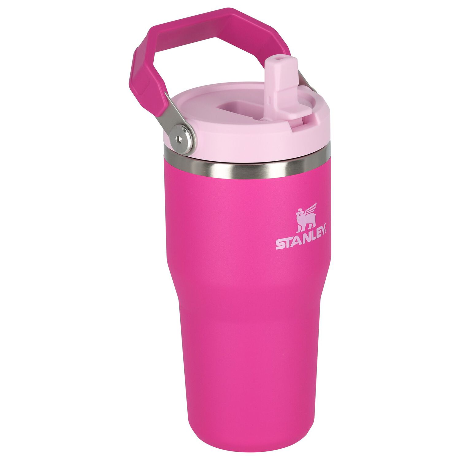 Girls Pink Ice Flow Flip Straw Tumbler, 4, hi-res image number null