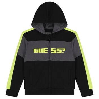 توب اولاد بسحاب بالشعار باللون الأسود