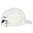 قبعة بالشعار باللون الابيض للاولاد, 2, hi-res