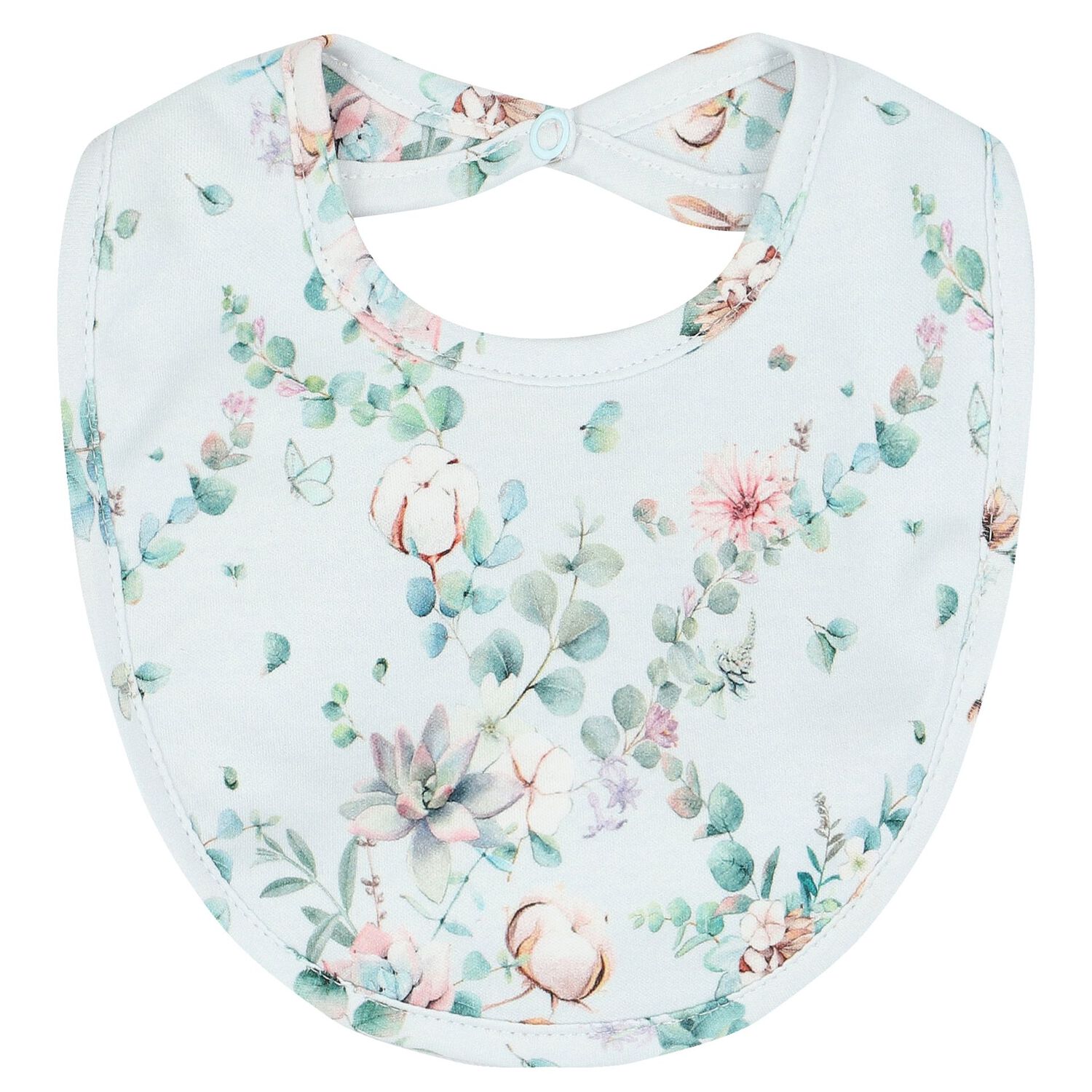 Baby Girls Mint Floral Babygrow Set, 1, hi-res image number null