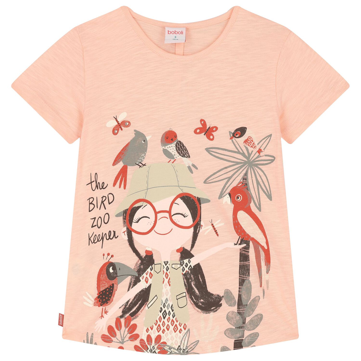 طقم ليجنز بنات باللون الوردي والعاجي , 1, hi-res