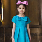 Girls Pink Bow Headband, 4, hi-res