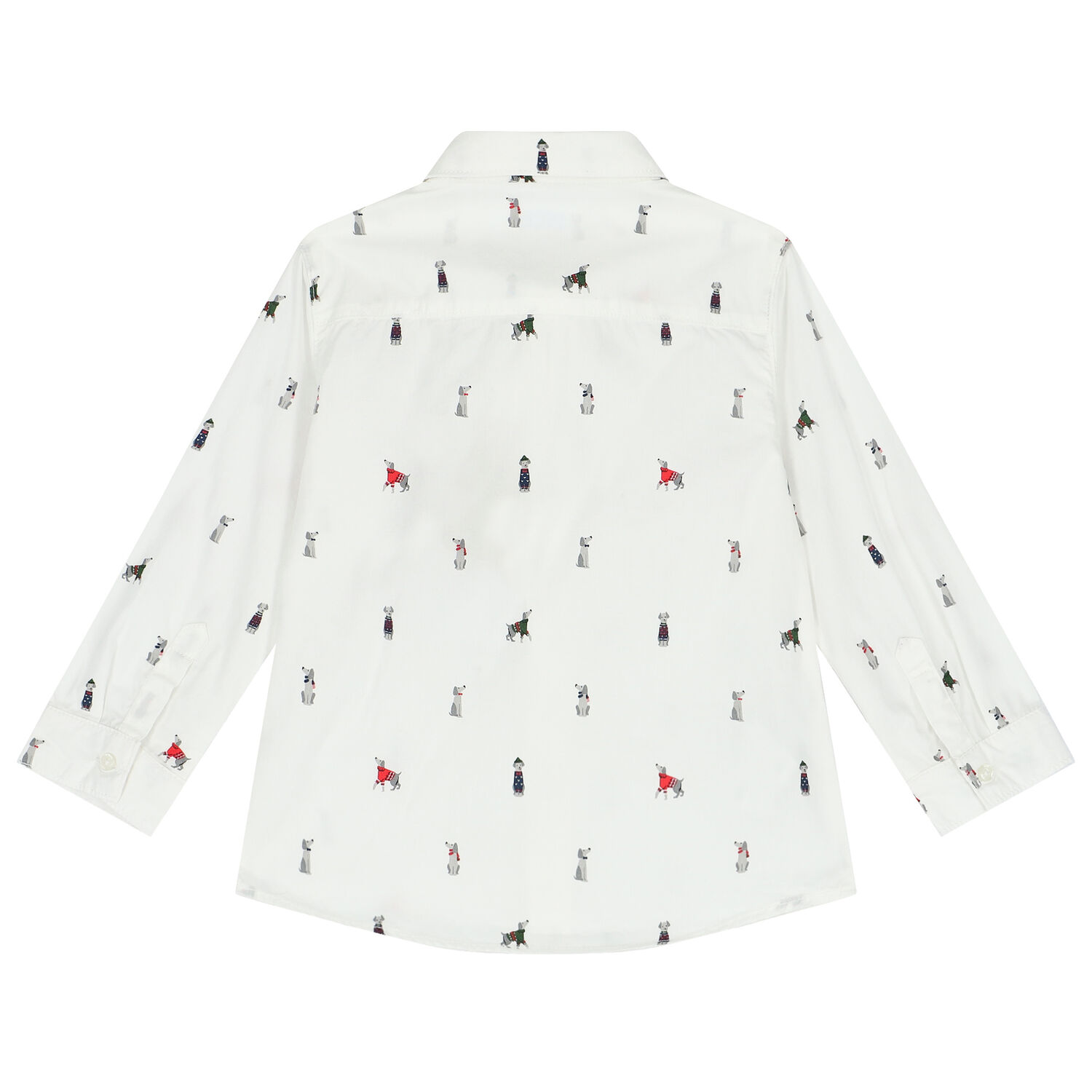 قميص أولاد باللون الأبيض, 1, hi-res image number null