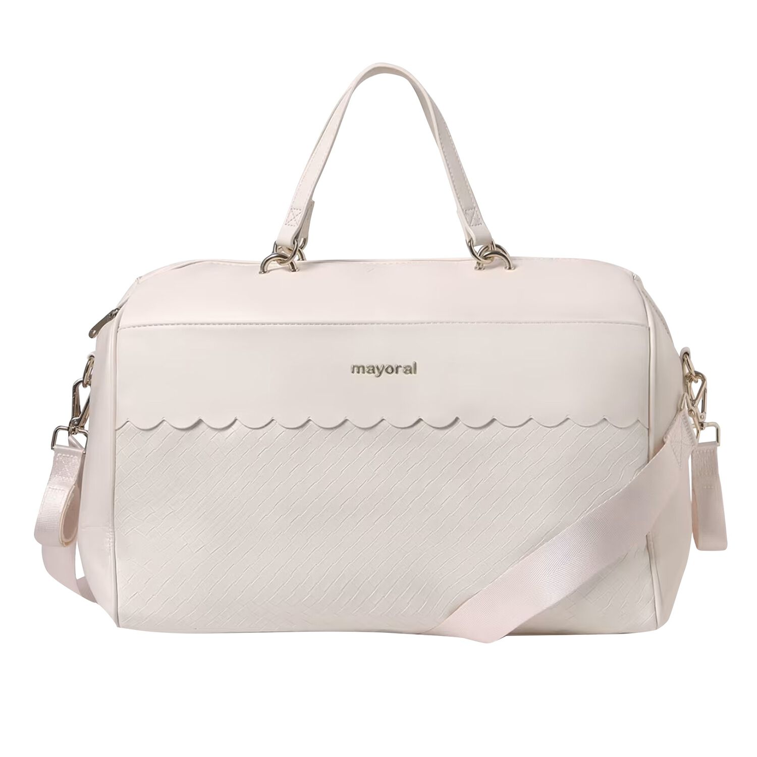 Ivory Logo Baby Changing Bag, 4, hi-res