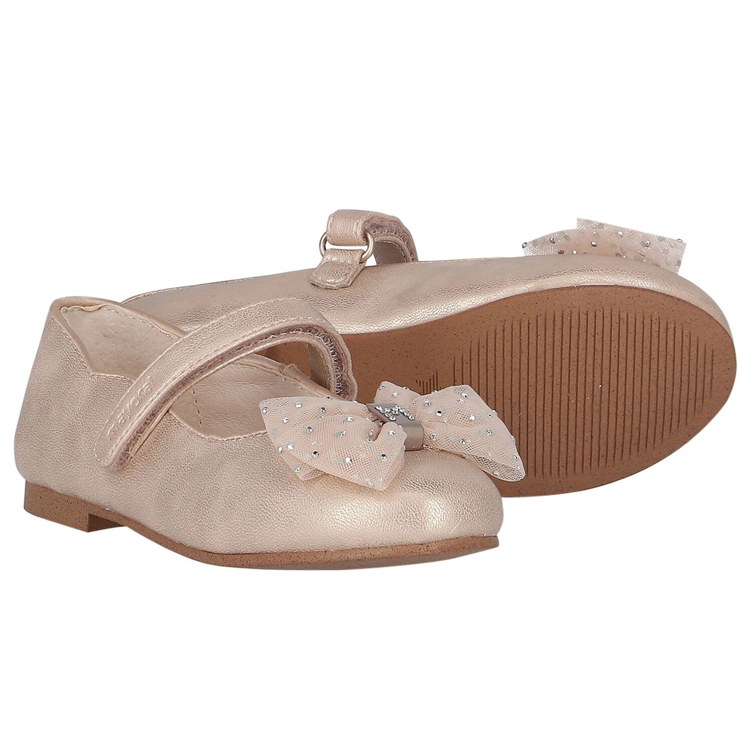 حذاء بنات بفيونكة باللون الوردي, 4, hi-res image number null