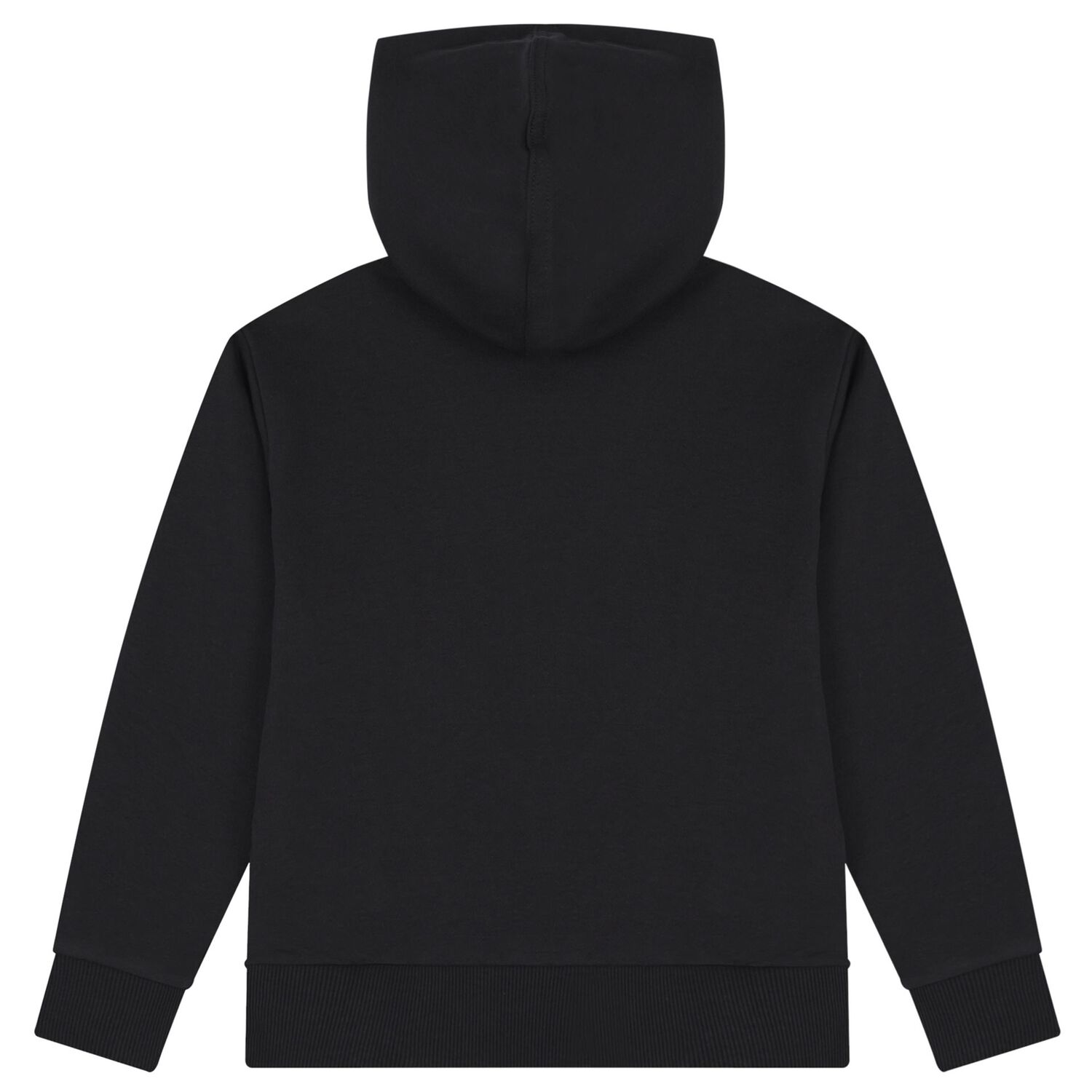 Black Logo Hooded Top, 1, hi-res
