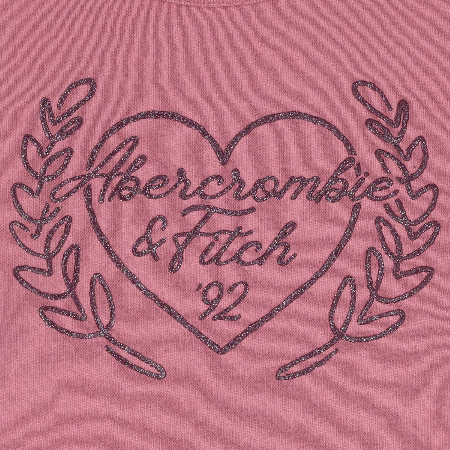 تي شيرت بنات بالشعار باللون الوردي, 1, hi-res