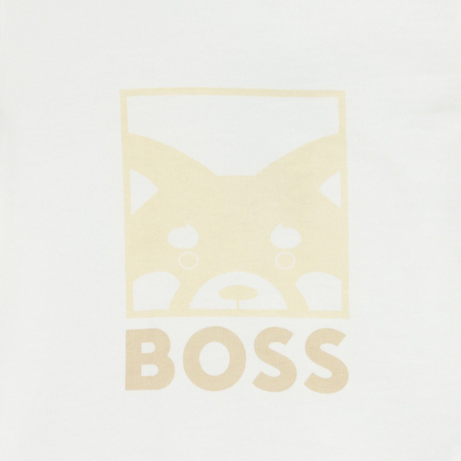 Baby Boys White Logo T-Shirt, 1, hi-res