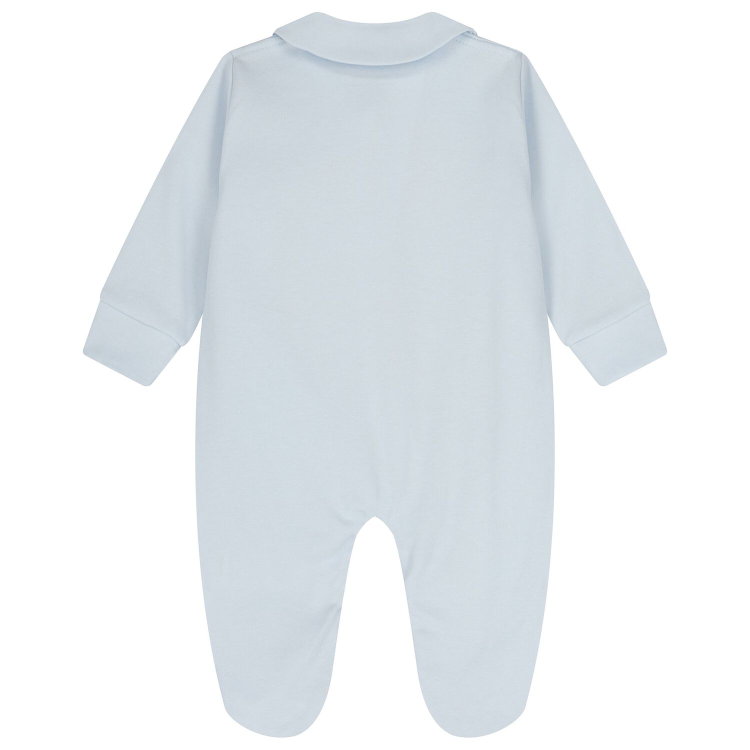 Baby Girls Blue & White Teddy Bear Babygrow Gift Set, 1, hi-res