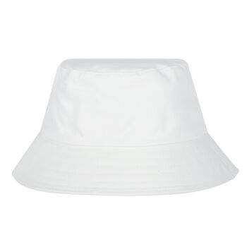 قبعة بالشعار باللون الأبيض للأولاد 