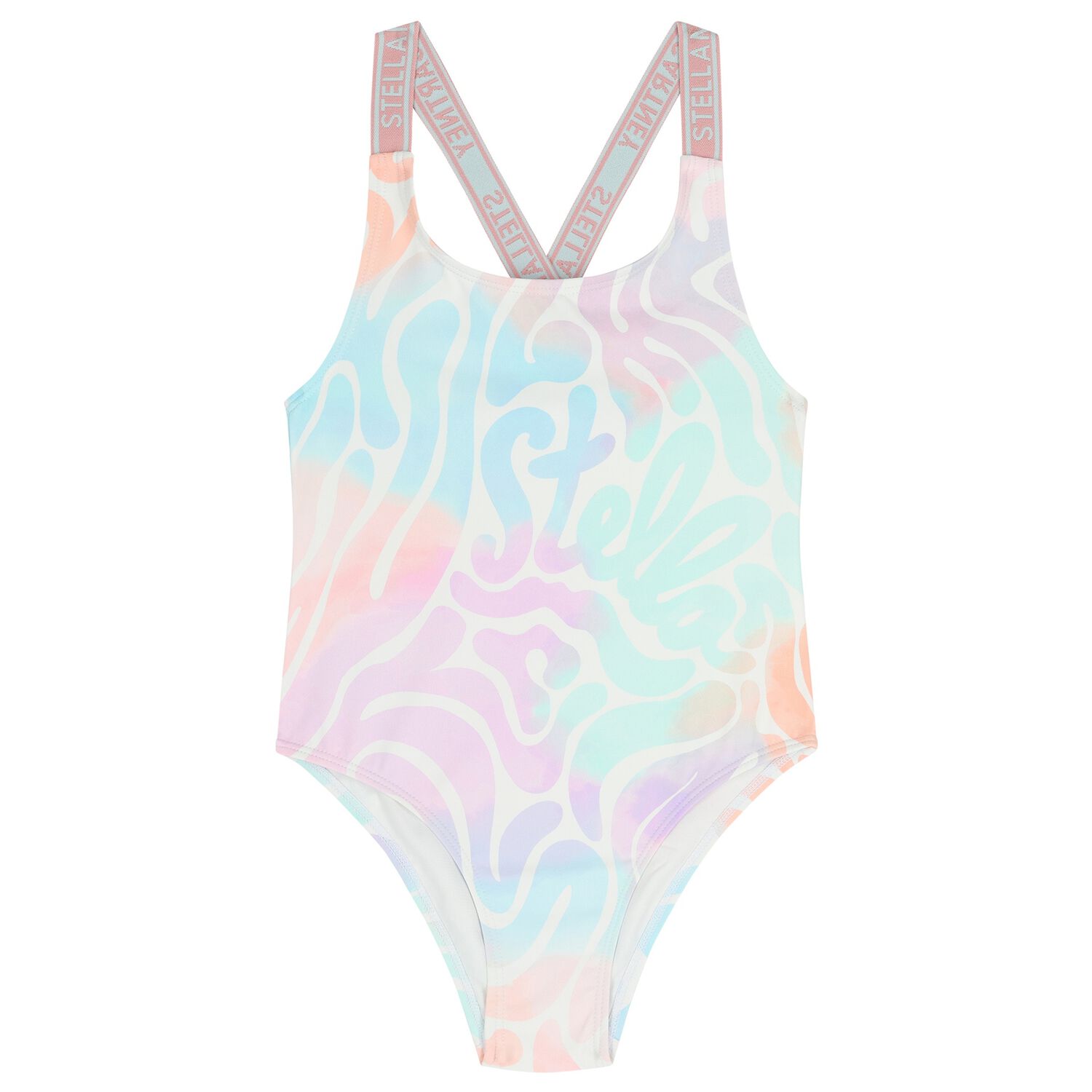 Girls Multi-Coloured Swimswuit, 1, hi-res